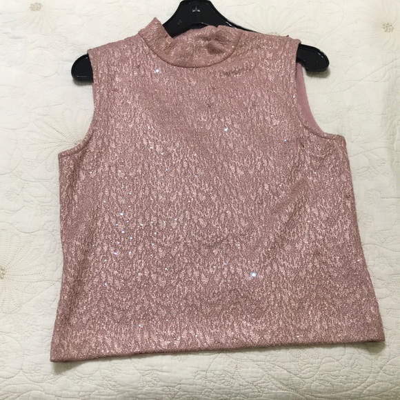 St. John Tops - pink sparkly top St. John Tops - pink sparkly top